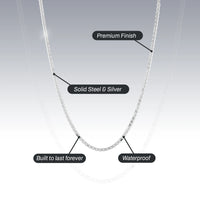 1.4MM STERLING SILVER BOX CHAINS