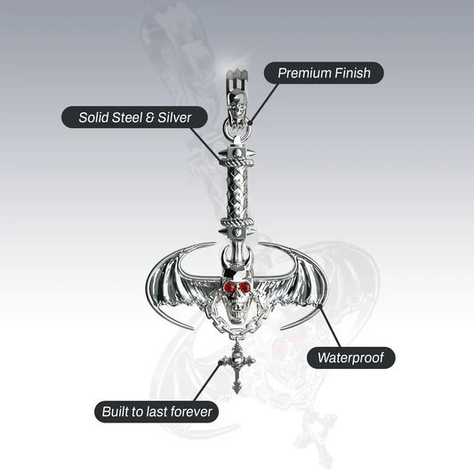 DAISY BATTLE AXE PENDANT